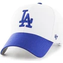 cappelli-curva-bianco-cinghia-regolabile-clara-dei-los-angeles-dodgers-mlb-di-47-brand