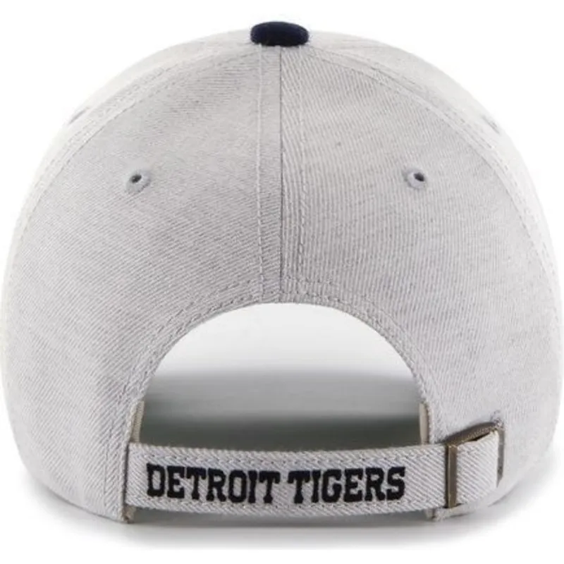 cappelli-curva-grigio-cinghia-regolabile-dei-detroit-tigers-mlb-di-47-brand