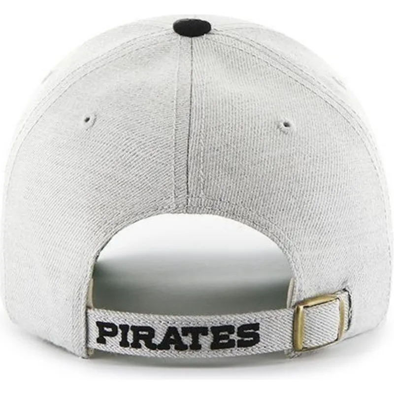 cappelli-curva-grigio-cinghia-regolabile-dei-pittsburgh-pirates-mlb-di-47-brand cappelli-curva-grigio-cinghia-regolabile-dei-pittsburgh-pirates-mlb-di-47-brand