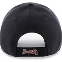 cappelli-curva-blu-marino-cinghia-regolabile-lisa-dei-atlanta-braves-mlb-di-47-brand