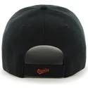 cappello-visiera-curva-nera-liscia-di-mlb-baltimore-orioles-di-47-brand