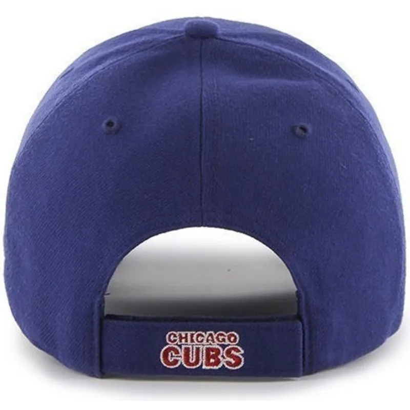 cappelli-curva-blu-cinghia-regolabile-lisa-dei-chicago-cubs-mlb-di-47-brand