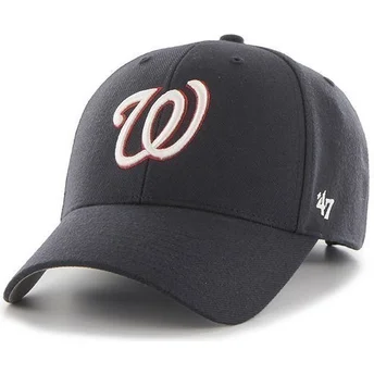 cappellino-con-visiera-curva-blu-navy-semplice-dei-washington-nationals-di-mlb-di-47-brand