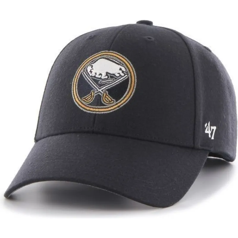cappelli-curva-blu-marino-cinghia-regolabile-dei-buffalo-sabres-nhl-di-47-brand