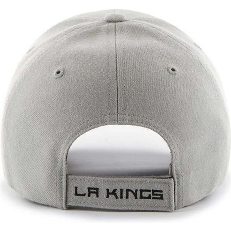 cappelli-curva-grigio-cinghia-regolabile-dei-los-angeles-kings-nhl-di-47-brand