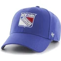 cappelli-curva-blu-cinghia-regolabile-dei-new-york-rangers-nhl-di-47-brand