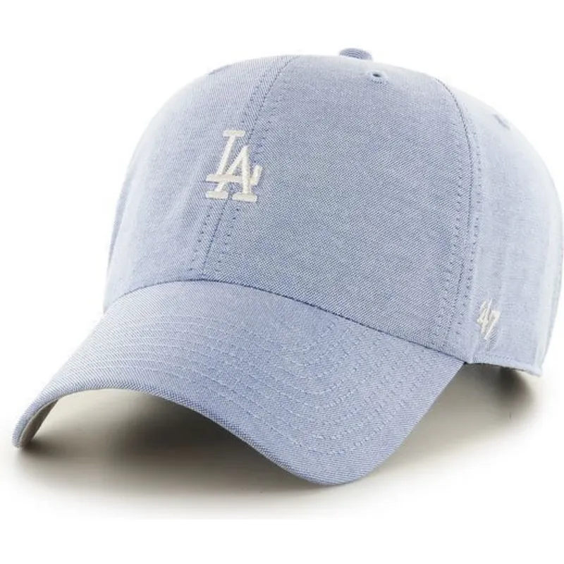 cappelli-curva-blu-cinghia-regolabile-pequeno-dei-los-angeles-dodgers-mlb-di-47-brand