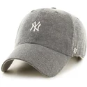 cappelli-curva-grigio-cinghia-regolabile-pequeno-dei-new-york-yankees-mlb-di-47-brand