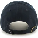 cappelli-curva-blu-marino-cinghia-regolabile-frontal-dei-atlanta-braves-mlb-di-47-brand