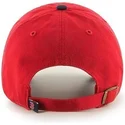 cappelli-curva-rosso-cinghia-regolabile-frontal-dei-boston-red-sox-mlb-di-47-brand