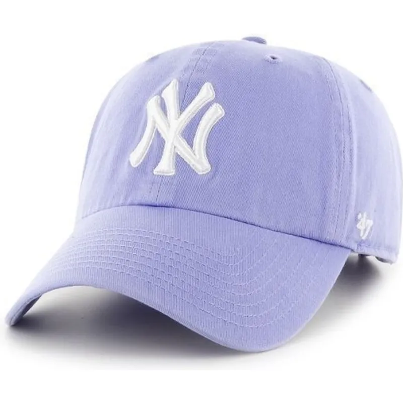 cappelli-curva-viola-cinghia-regolabile-frontal-grande-dei-new-york-yankees-mlb-di-47-brand cappelli-curva-viola-cinghia-regolabile-frontal-grande-dei-new-york-yankees-mlb-di-47-brand