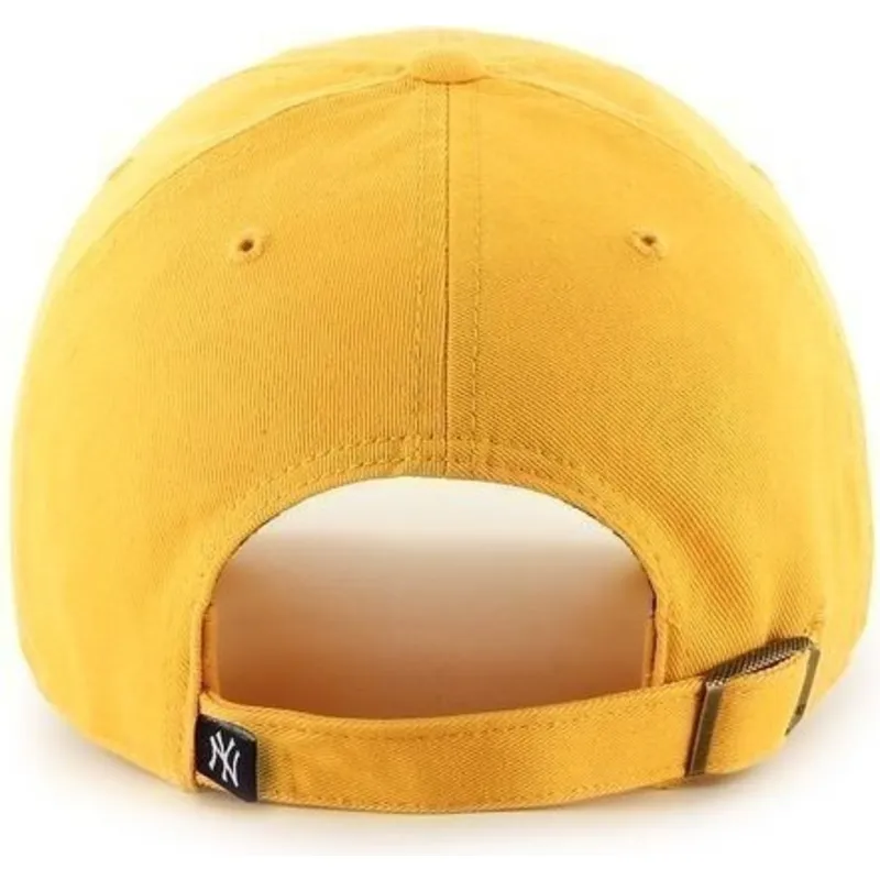cappelli-curva-giallo-cinghia-regolabile-frontal-grande-dei-new-york-yankees-mlb-di-47-brand