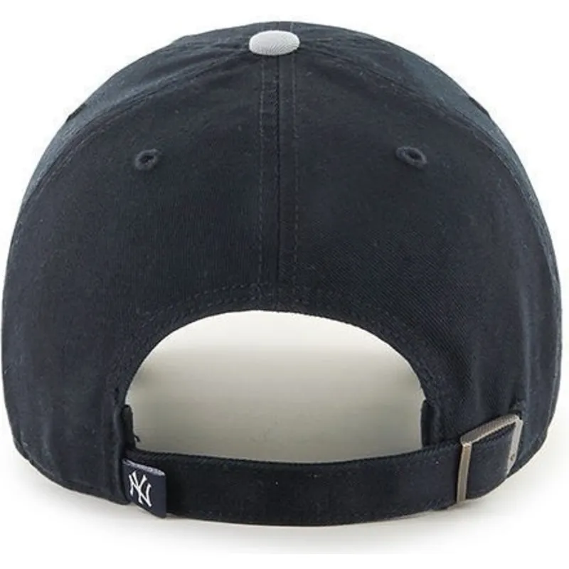 cappelli-curva-nero-cinghia-regolabile-frontal-grande-dei-new-york-yankees-mlb-di-47-brand