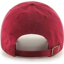 cappelli-curva-rosso-cinghia-regolabile-di-47-brand