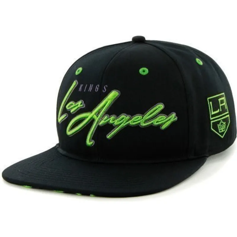 cappelli-piatta-nero-snapback-frontal-grande-dei-los-angeles-kings-nhl-di-47-brand cappelli-piatta-nero-snapback-frontal-grande-dei-los-angeles-kings-nhl-di-47-brand