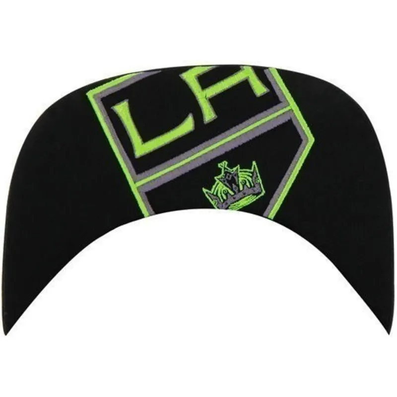 cappelli-piatta-nero-snapback-frontal-grande-dei-los-angeles-kings-nhl-di-47-brand cappelli-piatta-nero-snapback-frontal-grande-dei-los-angeles-kings-nhl-di-47-brand