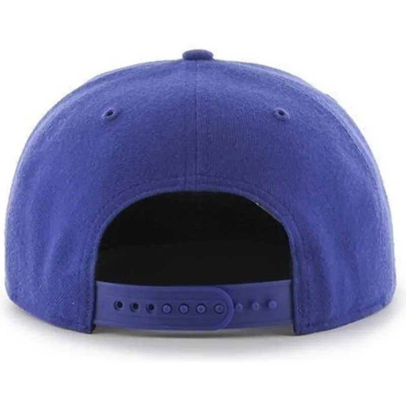 cappelli-piatta-blu-snapback-per-bambino-dei-new-york-yankees-mlb-di-47-brand