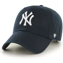 cappelli-curva-blu-marino-cinghia-regolabile-per-bambino-dei-new-york-yankees-mlb-di-47-brand