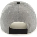 cappelli-curva-grigio-cinghia-regolabile-negro-dei-los-angeles-dodgers-mlb-di-47-brand