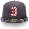 cappelli-piatta-blu-marino-regolato-59fifty-authentic-on-field-dei-boston-red-sox-mlb-di-new-era