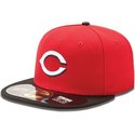 cappellino-visiera-piatta-rosso-aderente-59fifty-authentic-on-field-di-cincinnati-reds-mlb-di-new-era
