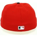 cappellino-piatto-rosso-aderente-59fifty-authentic-on-field-dei-cincinnati-reds-mlb-di-new-era