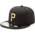 cappello-piatto-nero-chiuso-59fifty-authentic-on-field-dei-pittsburgh-pirates-mlb-di-new-era