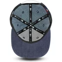 cappellino-visiera-piatta-blu-marino-snapback-9fifty-essential-denim-di-new-york-yankees-mlb-di-new-era