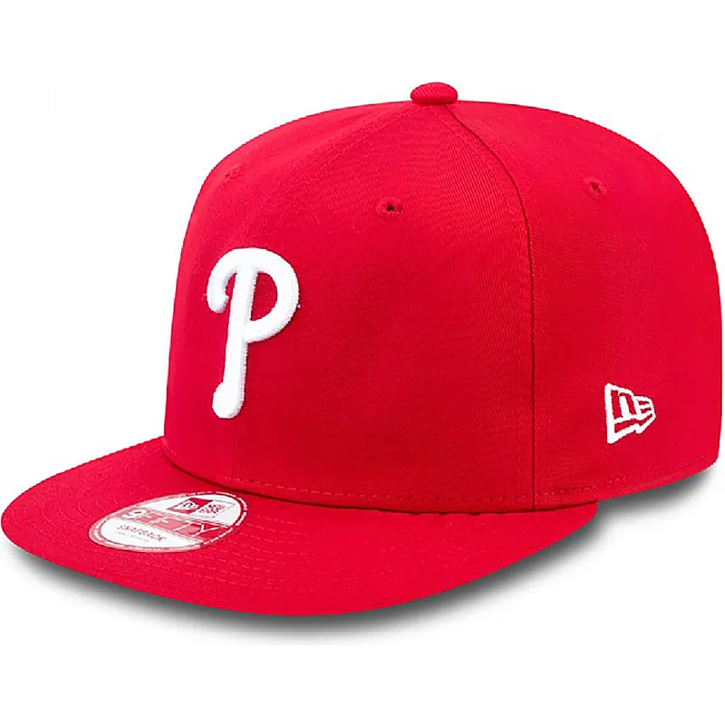 cappelli-piatta-rosso-snapback-9fifty-essential-dei-philadelphia-phillies-mlb-di-new-era