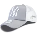 cappelli-curva-grigio-snapback-clean-a-frame-dei-new-york-yankees-mlb-di-new-era