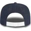 cappelli-piatta-blu-marino-snapback-per-bambino-9fifty-essential-denim-dei-new-york-yankees-mlb-di-new-era